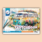20 Pages A4 Sketchbook